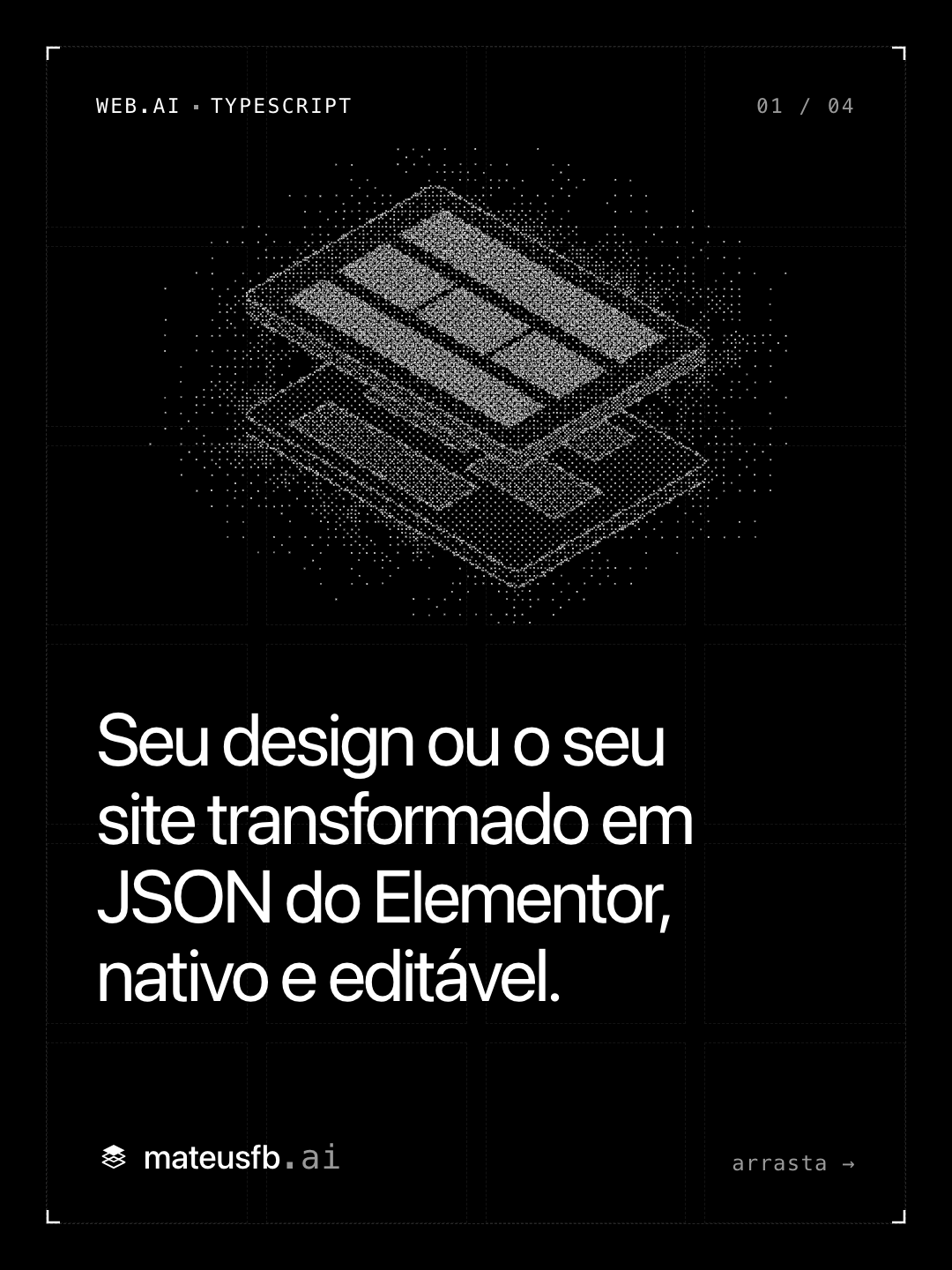 Capa publicada do carrossel do web.ai